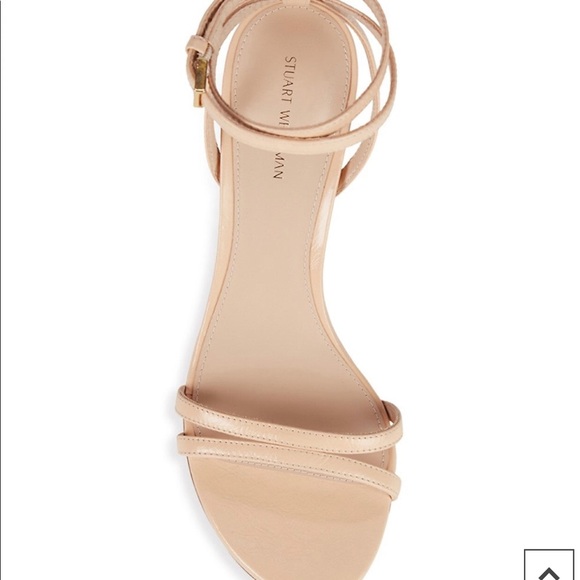 Stuart Wietzman Lexie Leather Sandals - Blush - Picture 2 of 5